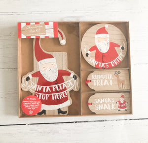 Wooden Santas Coming Christmas Eve Kit