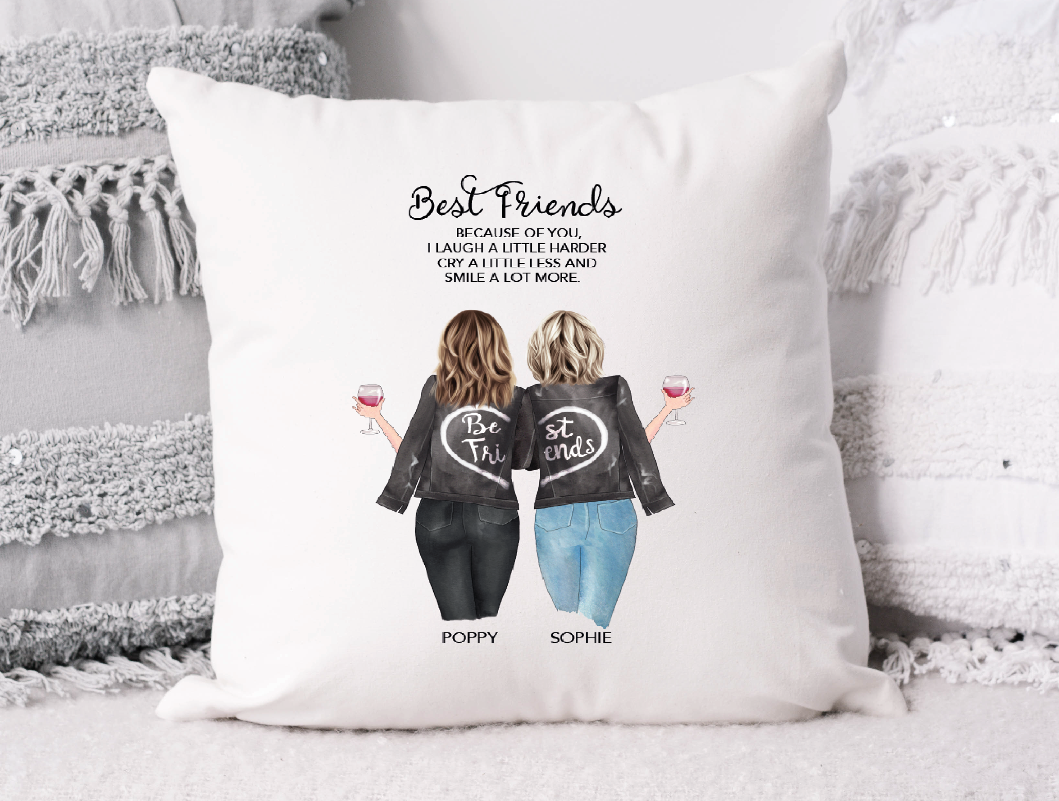 Cheap personalised cushion best sale