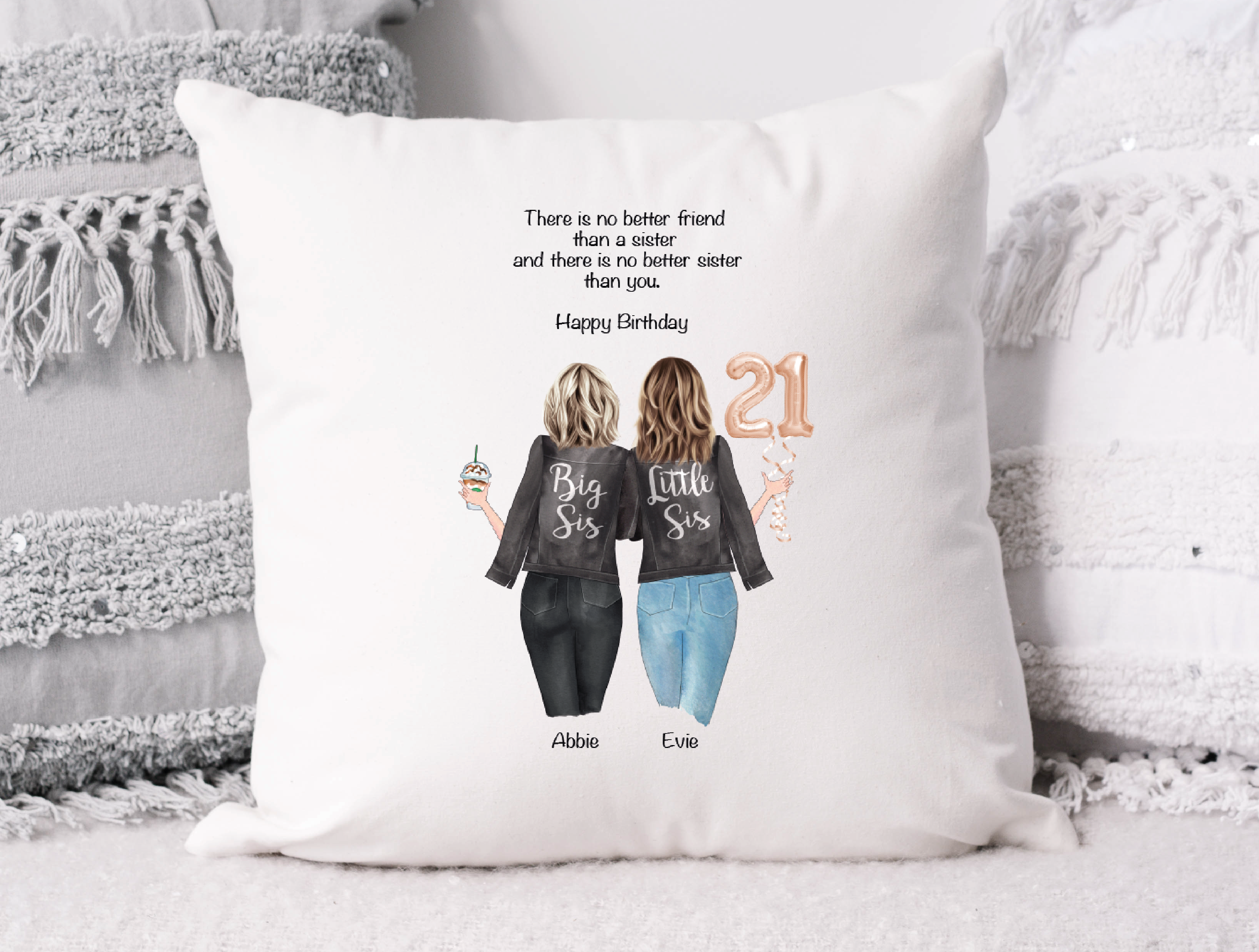 Sister sales pillow gift