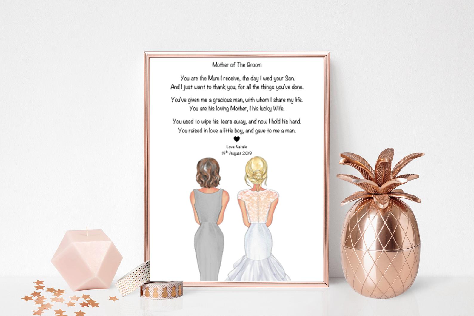 Mother Of The Groom | Thank You | Print