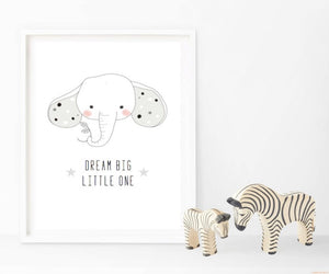 Dream Big Little One | Monochrome | Changeable Characters