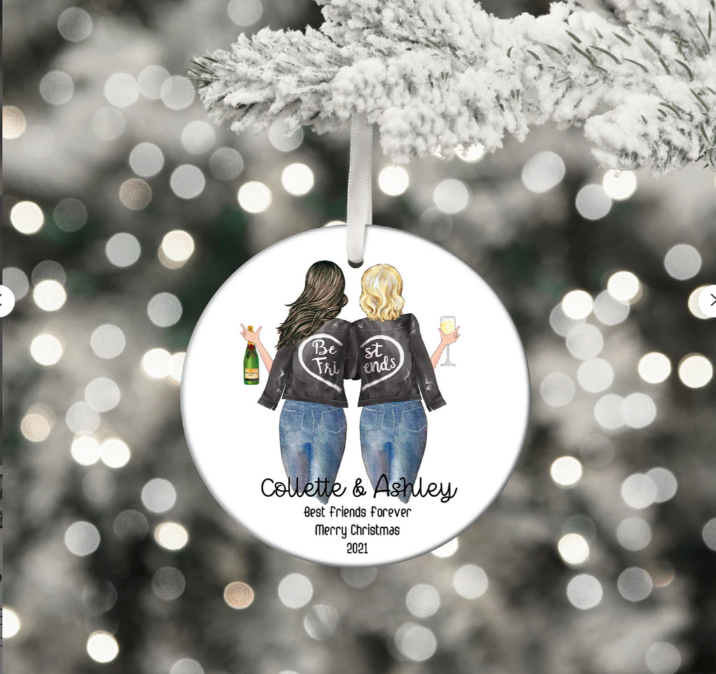 Bauble Friendship Christmas Gift | Bestie Bauble | Bestie Christmas | Personalised Friendship | Bestie Keepsake | Bestie xmas